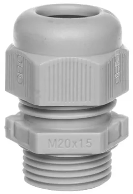 Obrázek produktu pro Obo Bettermann 2022847, Stříbrná, Polyamid, Přímý, M20, 9 mm, IP68