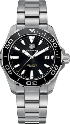 Immagine prodotto di Orologio da uomo Tag Heuer Aquaracer argento e nero WAY111A.BA0928