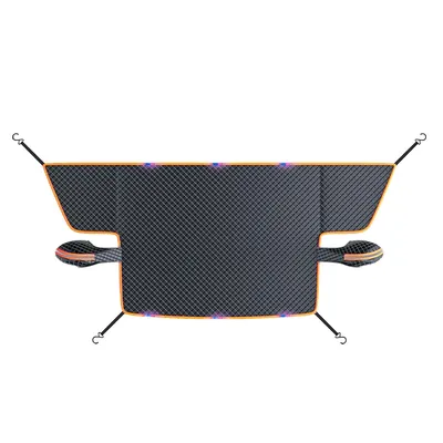 Produktbild von Winter Windschutzscheibenabdeckung 263×117 cm, 600D wasserdicht, reflektierende 360° Streifen, passend für die meisten Automodelle