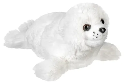 Productafbeelding van Omgoods - Harpzeehond Knuffelpop, Zacht Speelgoed voor Kinderen, 20 cm