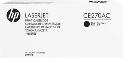 Image de Toner HEWLETT PACKARD CE270AC CLJ CP5525N CARTOUCHE NOIRE