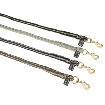 Produktbild von Eskadron HERITAGE Anbindestrick, Führstrick, Strick mit goldfarbenen Haken Form - Karabinerhaken