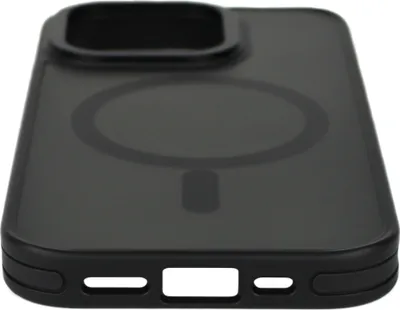 Produktbild von Wörleonline iPhone 15 Pro Hülle matte Optik MagSafe kompatible Handyhülle Case, Schwarz
