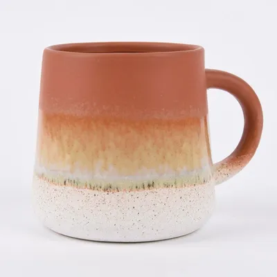 Produktbild von Sass & Belle Tasse Mojave glasiert Steinzeug braun weiß 350ml