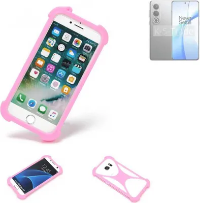 Produktbild von K-S-Trade Handy Hülle kompatibel mit OnePlus Nord CE4 Schutz Hülle Bumper Silikon Schutz Hülle Cover Case Silikoncase Silikonbumper TPU Softcase