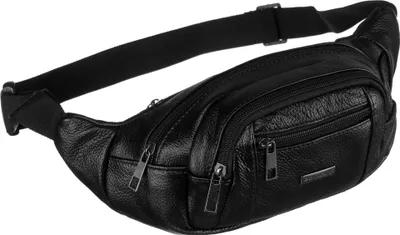 Productafbeelding van Lederen tas, model R-13215-2167, kleur zwart