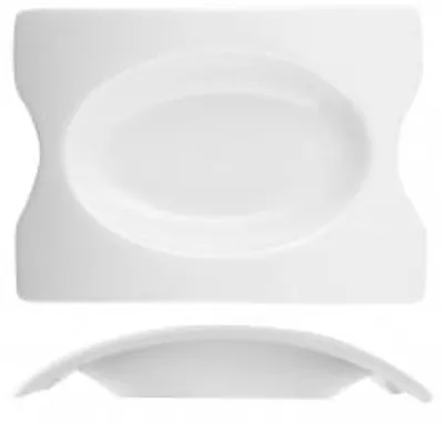Immagine prodotto di Set 4 mini antipastiere in porcellana bianca cm 7x10