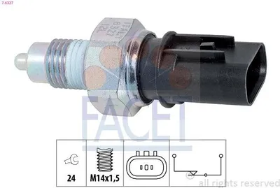 Produktbild von FACET Rückfahrschalter 7.6327 für HYUNDAI Tucson (TL, TLE)