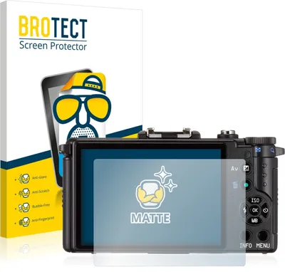 Produktbild von 2x BROTECT Schutzfolie für Pentax Q Displayschutz Displayschutzfolie Folie Matt Entspiegelungsfolie
