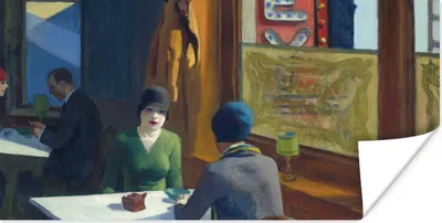 Produktbild von MuchoWow® Poster Chop Suey - Edward Hopper 120x60 cm - Bild