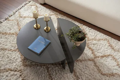 Produktbild von Skye Decor, Orion - Anthracite, Couchtisch, Anthrazit, 100 % melaminbeschichtete Spanplatte, 90 x 60 x 30