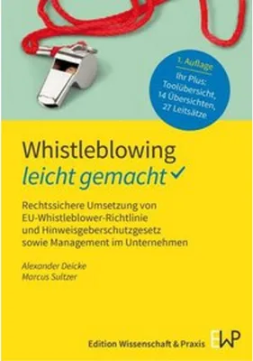 Produktbild von Whistleblowing - leicht gemacht