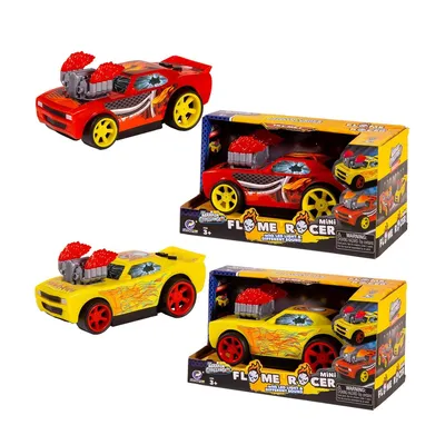 Produktbild von Van der Meulen Flame Racer Light en Sound ass., Spielfigur, 3 Jahr(e), LR44, Kunststoff, Rot, Gelb