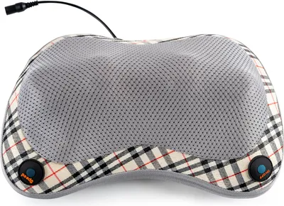 Produktbild von Oromed ORO-PILLOW Massagegerät Rücken Bauch Gürtel HIPS Beine Hals/Nacken Schultern Beige Schwarz