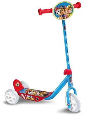 Image de Nickelodeon Paw Patrol trottinette 3 roues Junior bleue/rouge