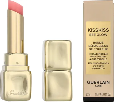 Produktbild von Guerlain KissKiss Bee Glow, Lippenbalsam, Pink, Frauen, Jeder Hauttyp, Bienenwachs, Feuchtigkeitsspendend, Nährend, Glättend, Weichmachend, Beruhigend