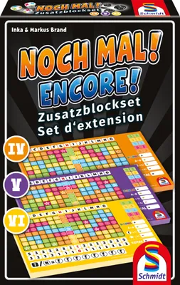 Produktbild von 3 Schmidt Spiele Zusatzblöcke Noch Mal! IV, V, VI 49345