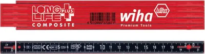 Produktbild von Wiha Gliedermaßstab Longlife Plus Composite 2 m metrisch
