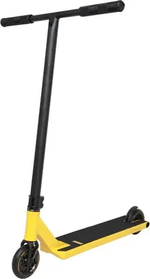 Obrázek produktu pro NKD IDC Stuntstep Black/Yellow - Stabilní parkstep s kolečky 115 mm a kompresí HIC