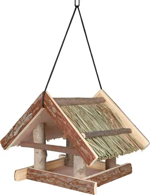 Produktbild von TRIXIE Vogelfutterhaus - natur - 25 × 25 × 25 cm