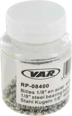 Produktbild von Var Lagerkugeln 400 Einheiten Silber 3.17 mm Silber 3.17 mm