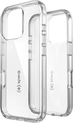 Immagine prodotto di Speck, iPhone 16 Pro Gemshell Cover antiurto e antimicrobica, trasparente