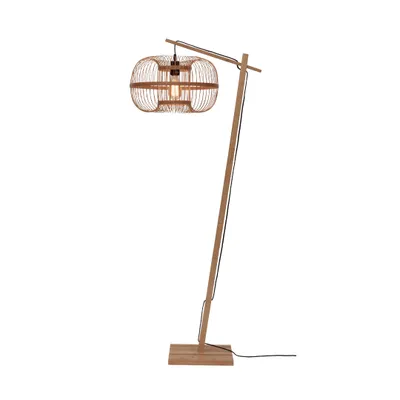 Produktbild von GOOD&MOJO - Stehleuchte Hokkaido - Bambus - 55x38x150cm für Wohnzimmer, Schlafzimmer