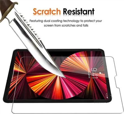 Produktbild von 2x Schutzglas für Apple iPad Pro 2018/2020/2021/2022 Air 4 2020 10.1 Zoll Tablet Display Schutz Displayglas
