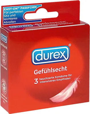 Produktbild von Durex Gefühlsecht Kondome 3 Stück