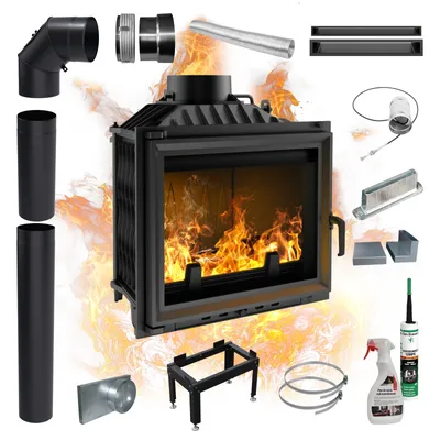 Immagine prodotto di Inserto per caminetto KRATKI ANTEK 10kW in ghisa Eco Dolot GRATIS