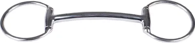 Image de Horka Egg Butt Curved Mullen Mouth 12 mm bride argentée 11,5 cm argentée 11,5 cm
