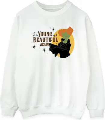 Produktbild von Disney - "Hocus Pocus To Be Winifred" Sweatshirt für Damen BI15646 (S) (Weiß)