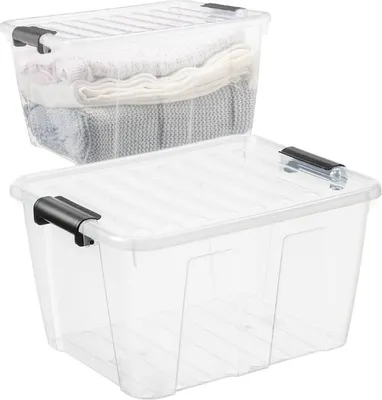 Produktbild von Pojemnik Z Pokrywą Do Przechowywania Home Box 30L Uniwersalny Organizer