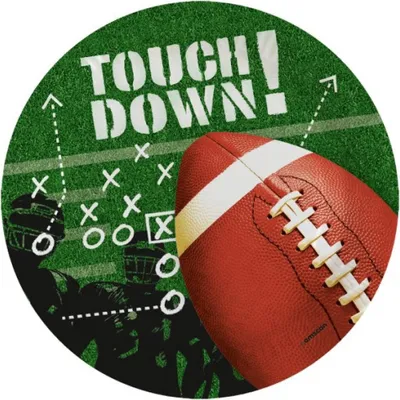 Immagine prodotto di Piatto di carta 23cm 8er Touchdown
