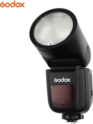 Obrázek produktu pro Godox V1N Profesionální blesk Speedlite Speedlight s kulatou hlavou bezdrátový 2,4G Fresnel Zoom pro Nikon D5300 D750 D850 D7100 Z7C Fotoaparát pro svatby Portrétní studiová fotografie