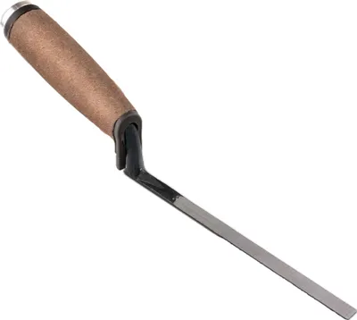 Produktbild von Super Profi Fugeisen 10 mm, Fugenkelle handgemacht, aus einem St. geschmiedet konisch geschliffenes Blatt, Kork Griff