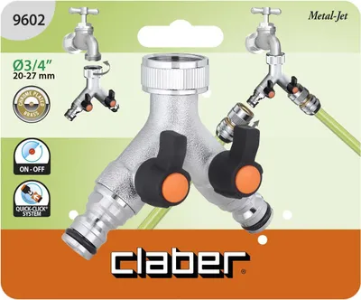 Obrázok produktu pre Claber 2-cestný ventil s regulačným ventilom