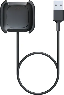 Produktbild von Fitbit Versa Ladekabel Schwarz