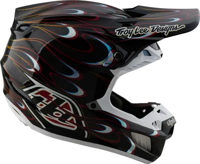 Zdjęcie produktu dla Kask Troy Lee Designs SE5 ECE Carbon MIPS, Torched, czarny/czerwony, rozmiar XXL | 62–63 cm
