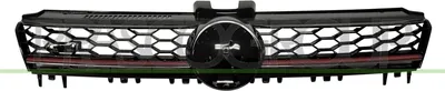 Produktbild von PRASCO VG4022011 Kühlergrill Frontgrill für VW Golf VII Schrägheck (5G1, BQ1, BE1, BE2) Schwarz