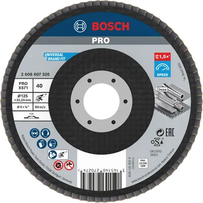Produktbild von BOSCH Schleifscheibe Winkelschleifer 2 608 607 326