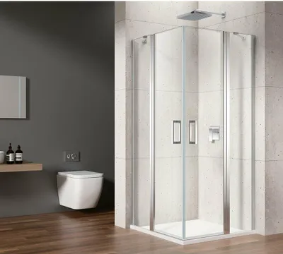 Zdjęcie produktu dla LORO Prostokątna kabina prysznicowa 900x800mm, wejście narożne