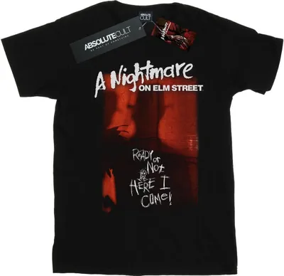 Produktbild von A Nightmare On Elm Street - "Here I Come" T-Shirt für Herren BI43903 (M) (Schwarz)
