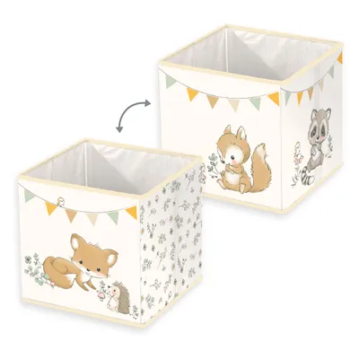 Produktbild von Kinder Aufbewahrungsbox Herding "Waldfreunde" - faltbar, 30×30×30 cm