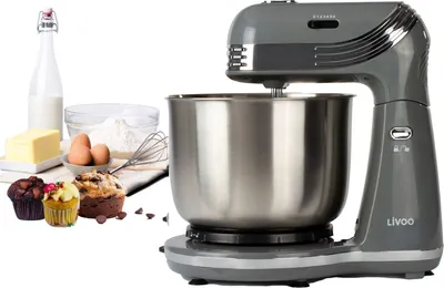 Obrázok produktu pre LIVOO Hnetací stroj Miešací stroj Kuchynský stroj 250W DOP137G sivý