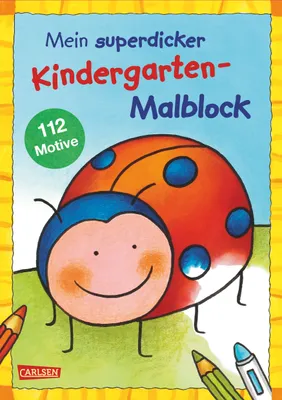 Produktbild von Mein superdicker Kindergarten-Malblock