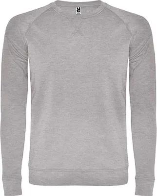Produktbild von Roly SU1104 | Herren Annapurna Sweatshirt, Slub Garn - Farbe: Heather Grey 58 - Größe: XL