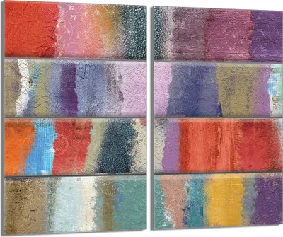 Produktbild von Glasschutzplatte für den Herd 2x30x52 Bunt