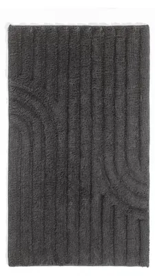 Produktbild von Badematte - 60 x 100 cm - Anthrazit - Baumwolle