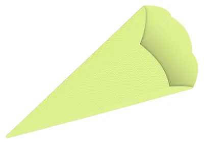 Produktbild von 3D-Schultüten,68Cm Hoch,5St.apfelgrün